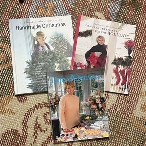 Vintage Martha Stewart Cookbooks and Living